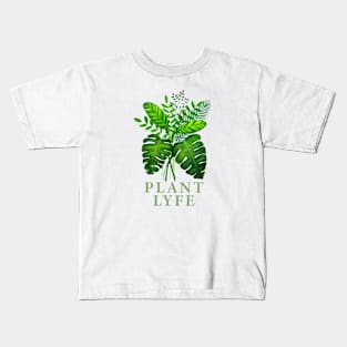 PLANT LYFE for gardeners, plant lovers and your crazy plant lady Kids T-Shirt